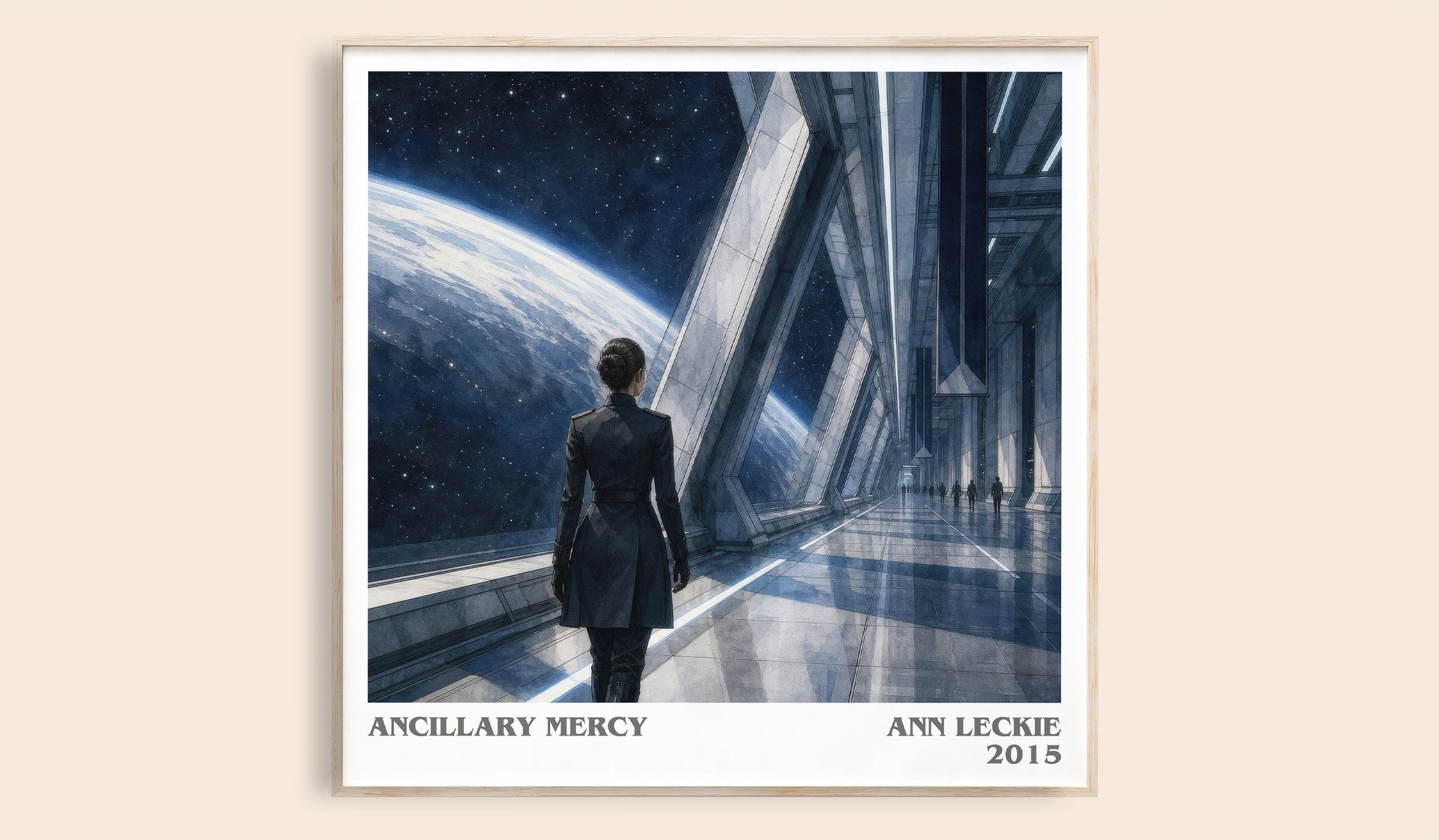 Ancillary Mercy Literary Art Print by Ann Leckie