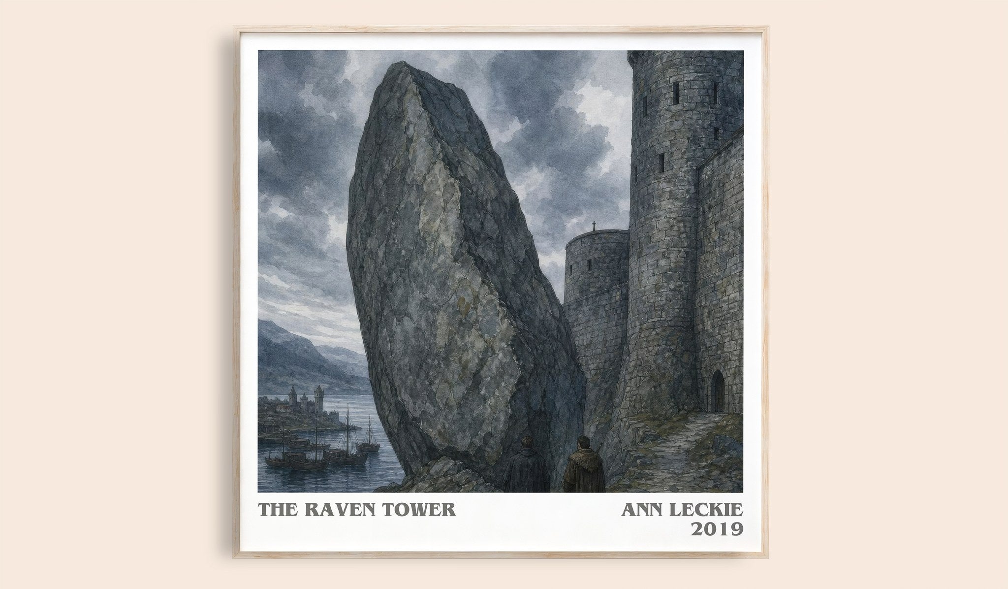 The Raven Tower Literary Art Print by Ann Leckie
