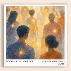 Social Intelligence Literary Art Print by Daniel Goleman – image 1