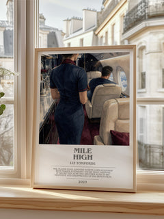 Mile High bookish poster colour and style options – Liz Tomforde book art