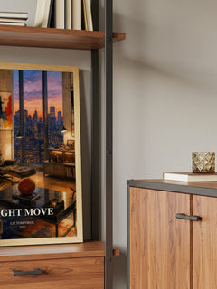 Right Move book watercolour illustration paper finish options – matte satin gloss