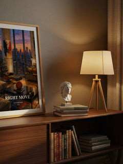 Right Move watercolour print on bookshelf – Liz Tomforde fan gift