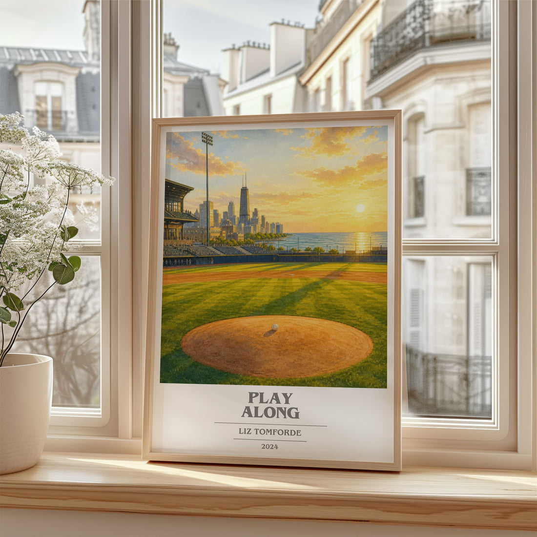Play Along book cover poster colour and style options – Liz Tomforde book art