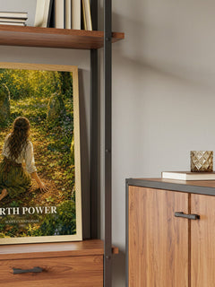 Earth power book watercolour illustration paper finish options – matte satin gloss