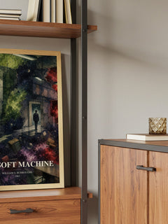 The Soft Machine book watercolour illustration paper finish options – matte satin gloss