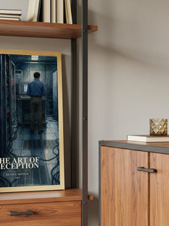 The Art of Deception book watercolour illustration paper finish options – matte satin gloss