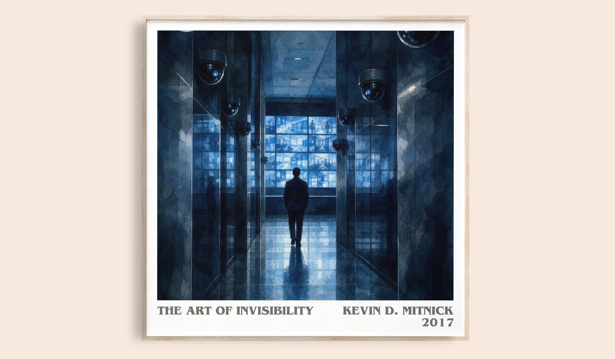 The Art of Invisibility Literary Art Print by Kevin D. Mitnick