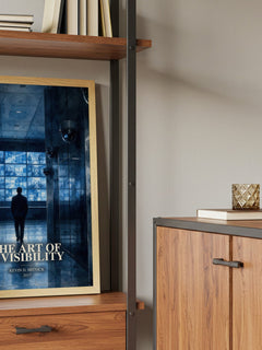 The Art of Invisibility book watercolour illustration paper finish options – matte satin gloss