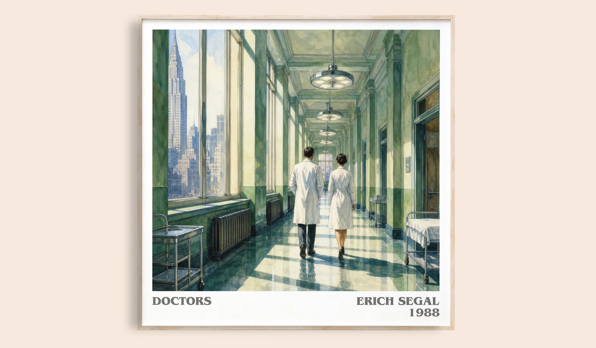 Doctors Literary Art Print by Erich Segal