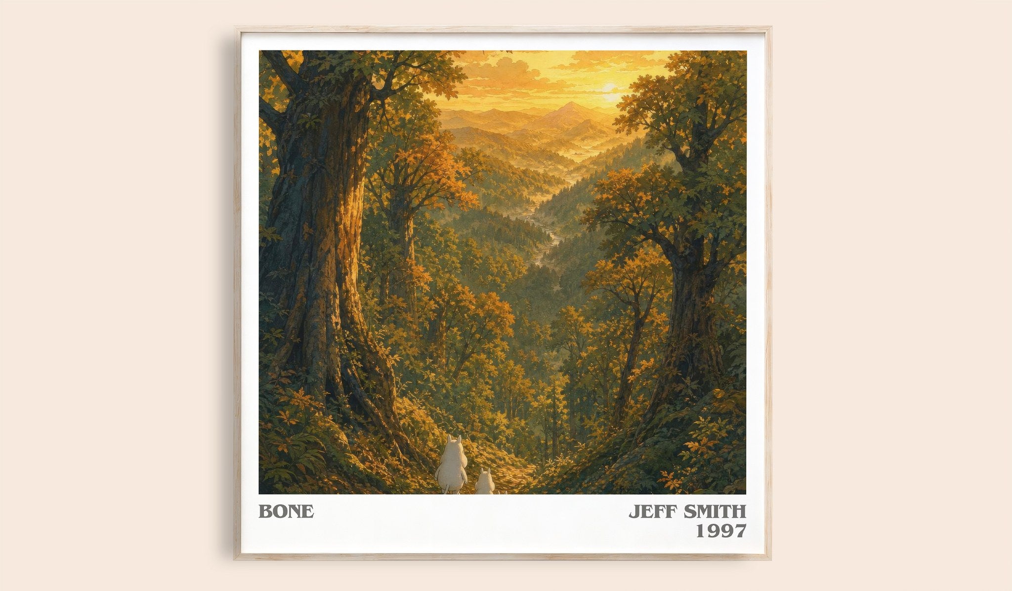 Bone Literary Art Print by Jeff Smith