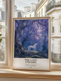 The Last Unicorn Book Cover Poster by Peter S. Beagle – image 2