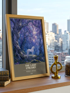 The Last Unicorn Book Cover Poster by Peter S. Beagle – image 3