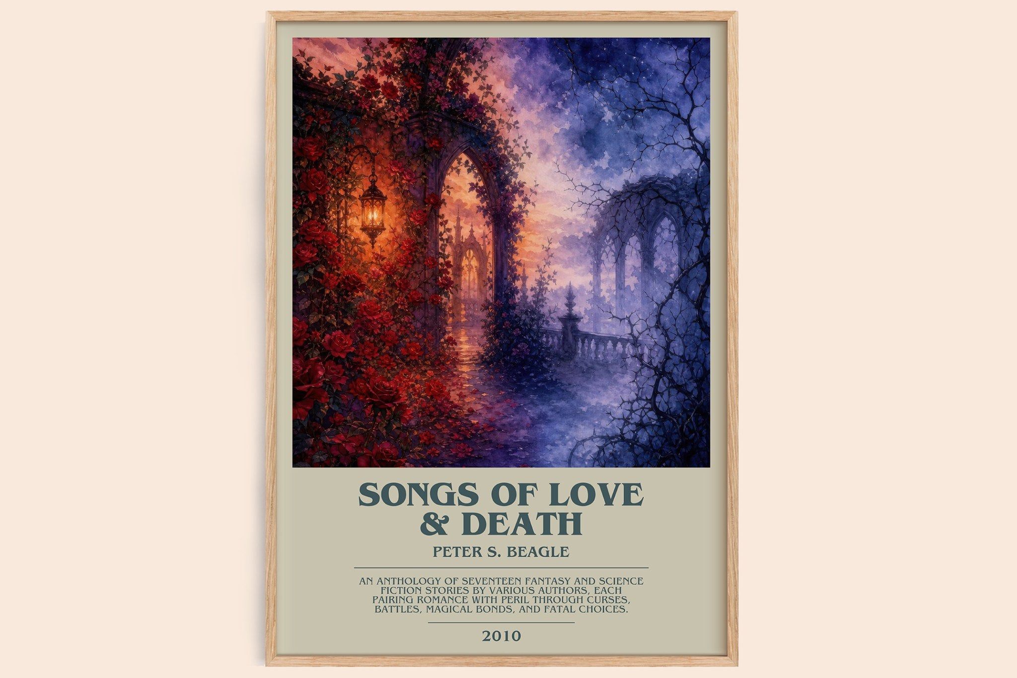 Songs of love & death Bookish Wall Art by Peter S. Beagle