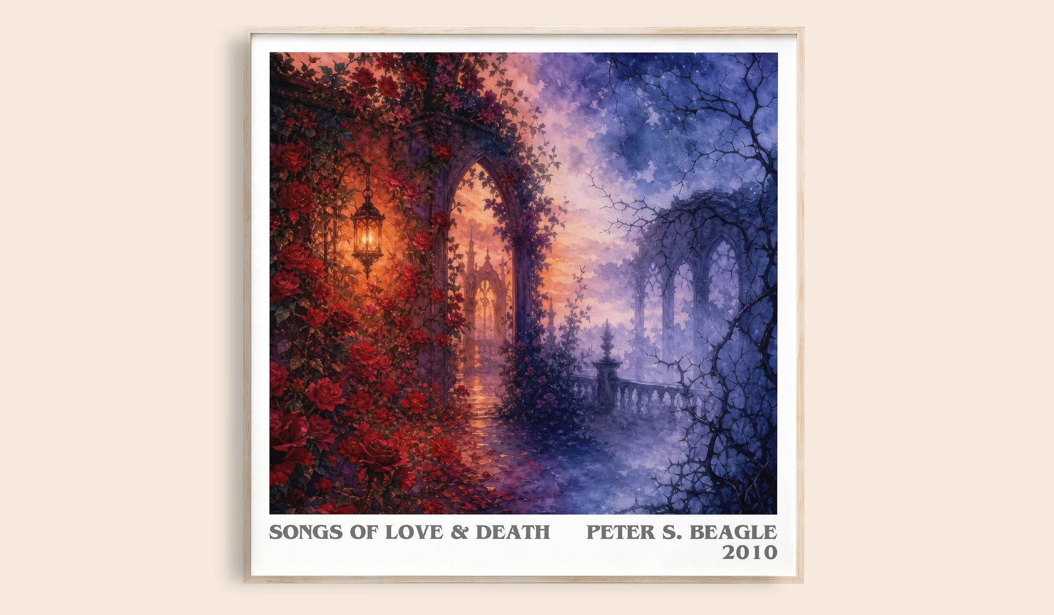 Songs of love & death Literary Art Print by Peter S. Beagle