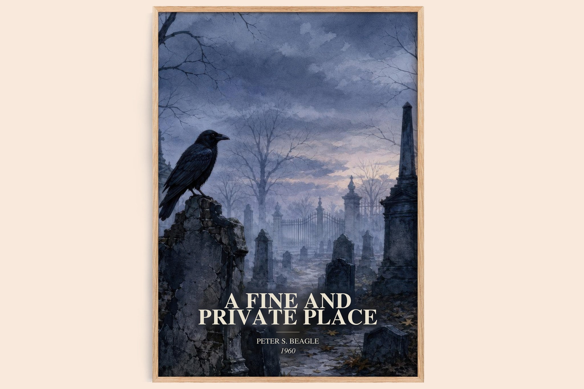 Fine and Private Place Book Watercolour Illustration by P. Beagle