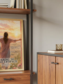 Daring To Take Up Space book watercolour illustration paper finish options – matte satin gloss