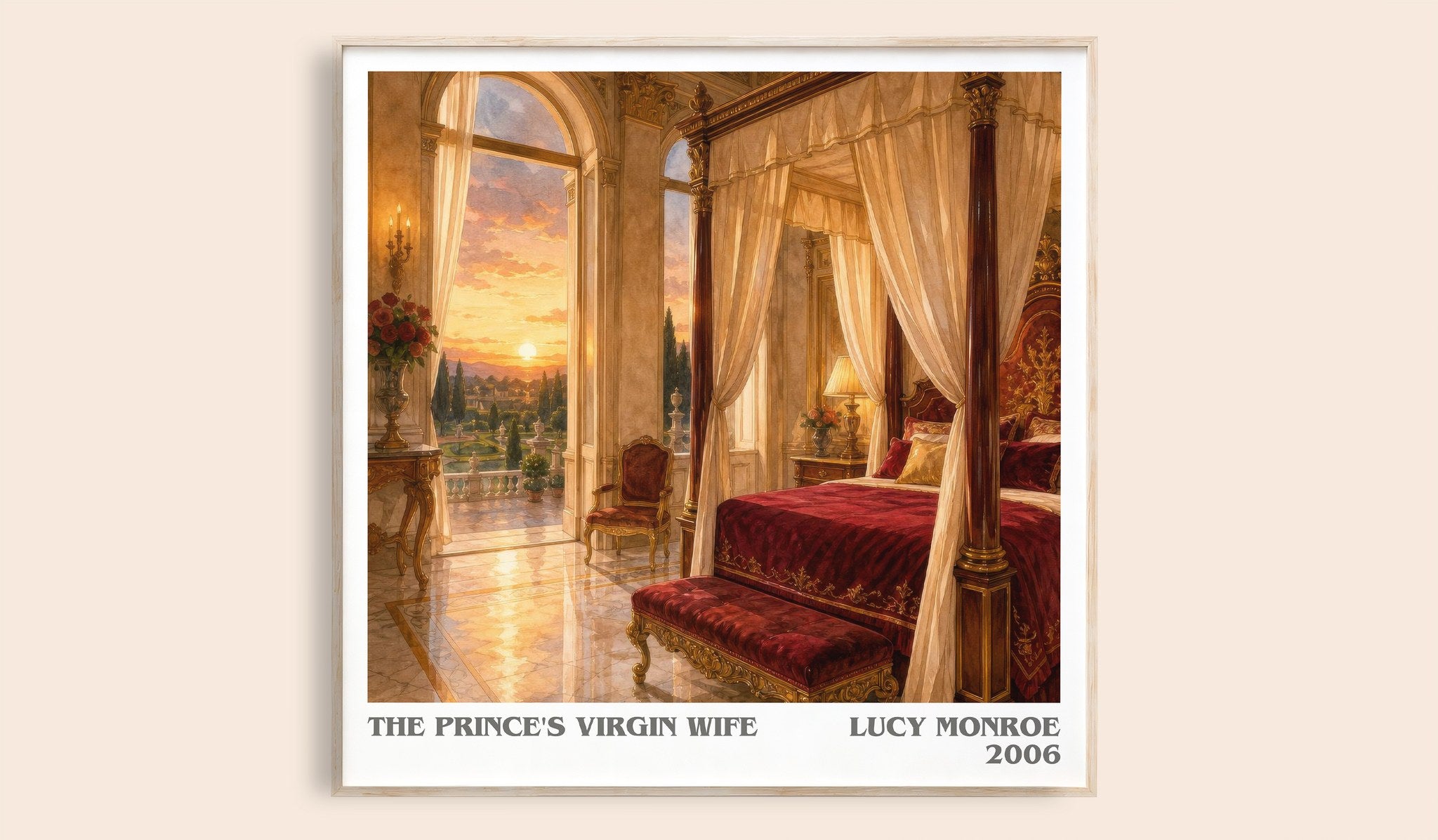 The Prince's Virgin Wife Literary Art Print by Lucy Monroe