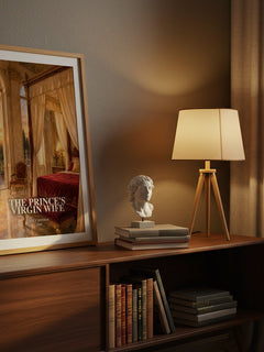 The Prince's Virgin Wife watercolour print on bookshelf – Lucy Monroe fan gift