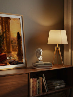 Hired watercolour print on bookshelf – Lucy Monroe fan gift