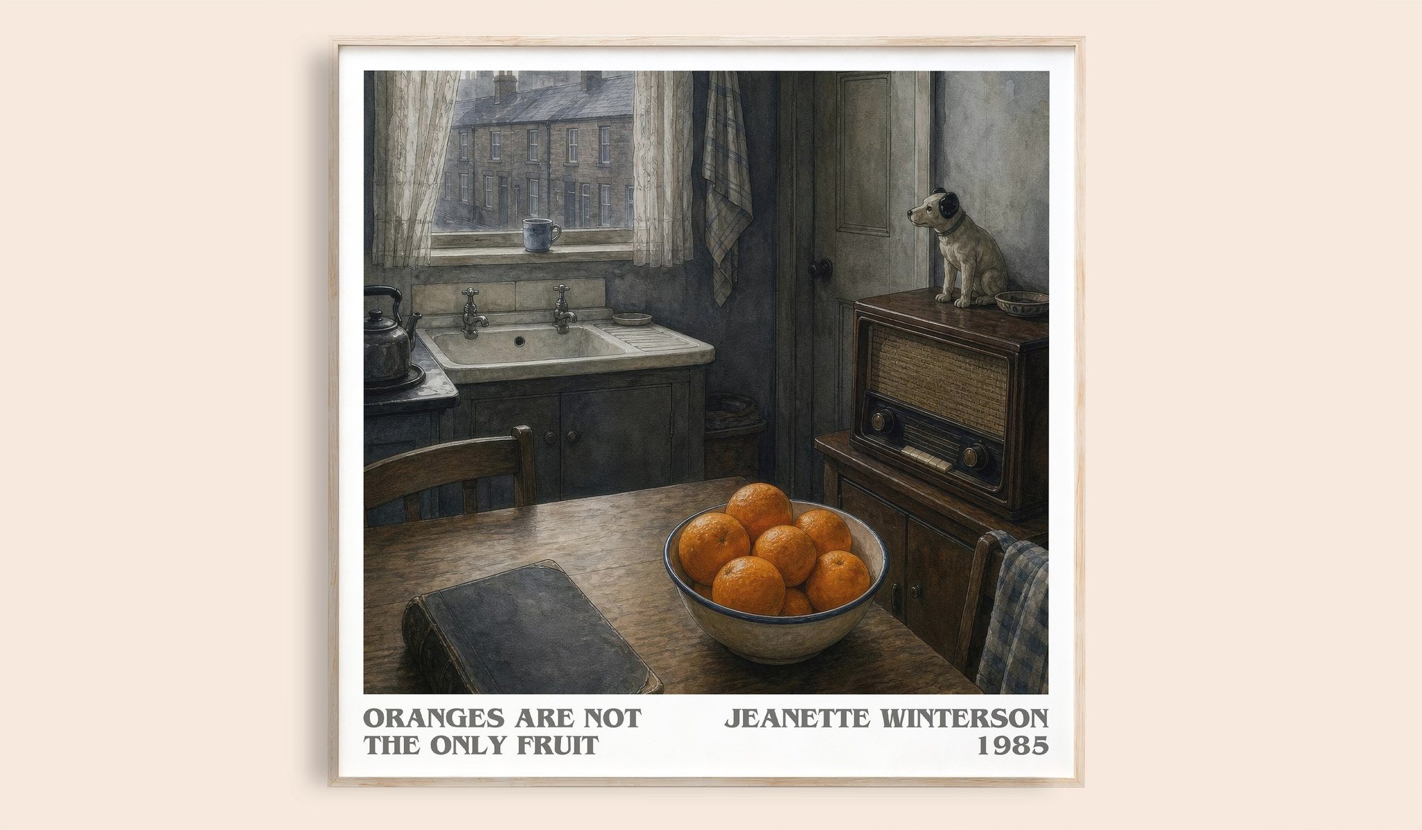 Oranges Are Not the Only Fruit Literary Art Print by J. Winterson