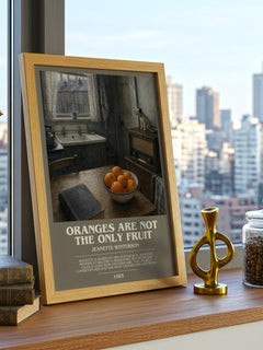 Oranges Are Not the Only Fruit Bookish Wall Art by Jeanette Winterson – image 3