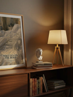 Written on the Body watercolour print on bookshelf – Jeanette Winterson fan gift