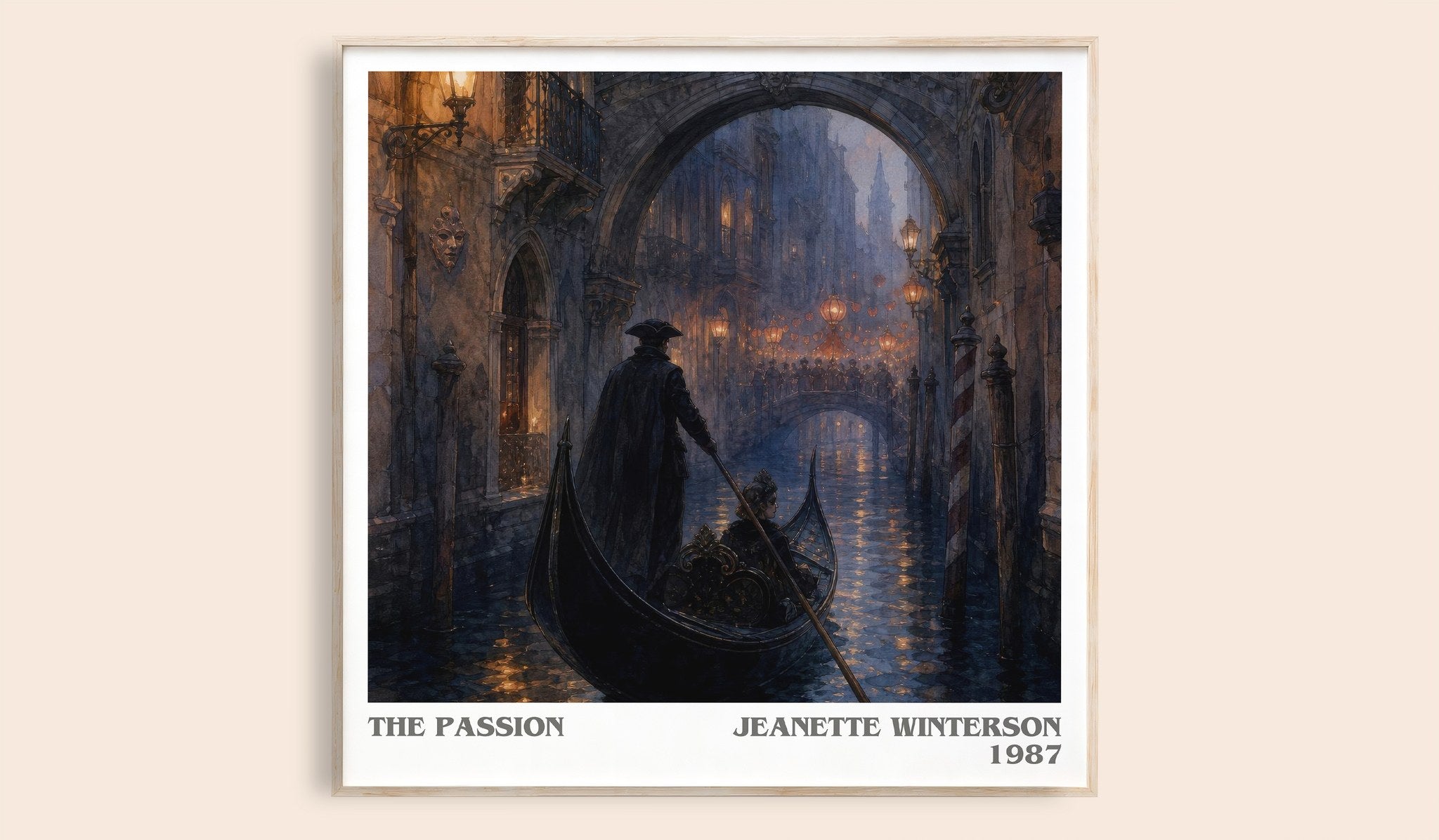 The passion Literary Art Print by Jeanette Winterson