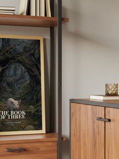 The Book Of Three book watercolour illustration paper finish options – matte satin gloss