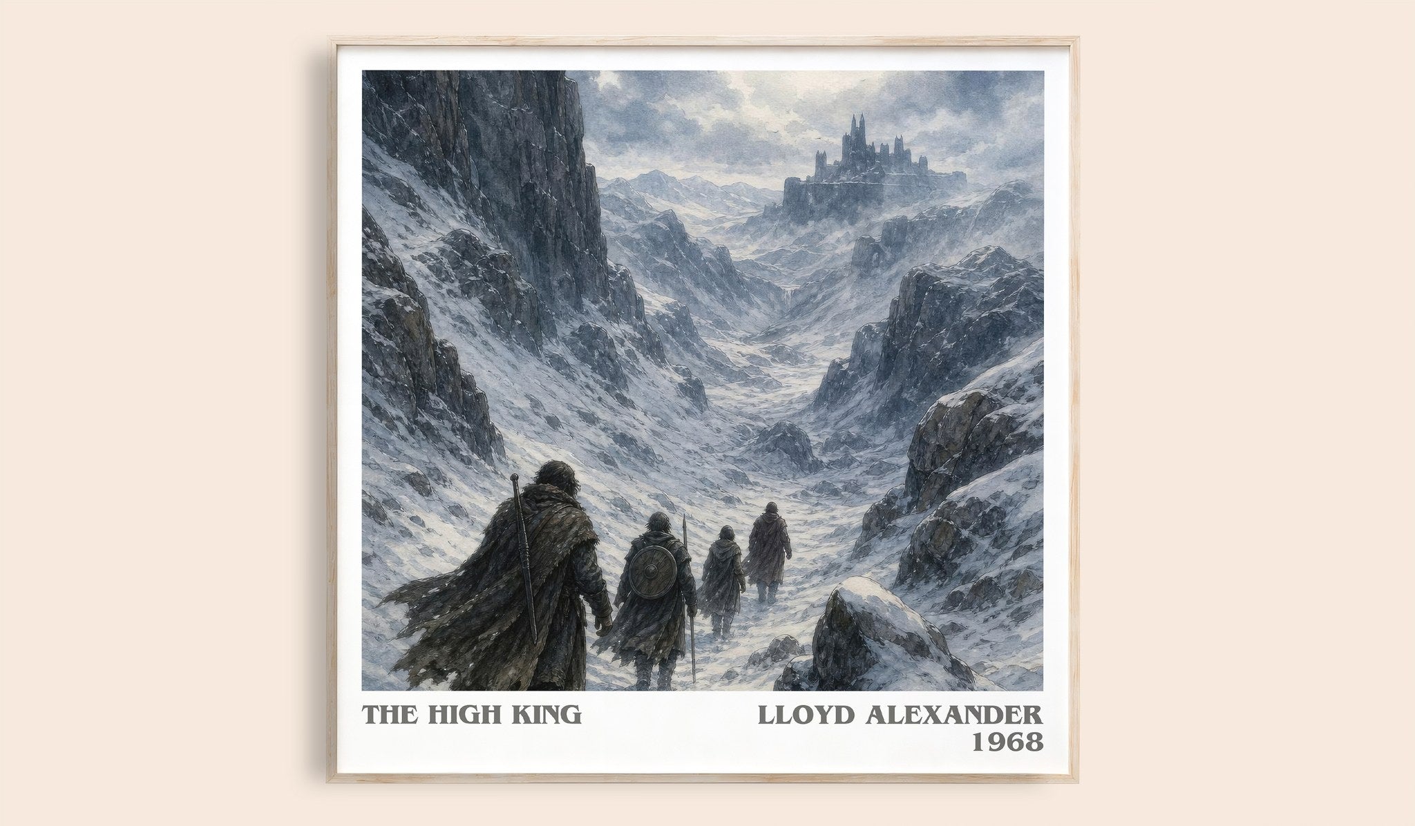 The High King Literary Art Print by Lloyd Alexander