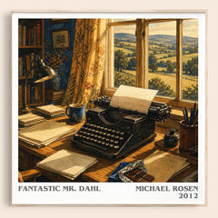 Fantastic Mr. Dahl Literary Art Print by Michael Rosen – image 1
