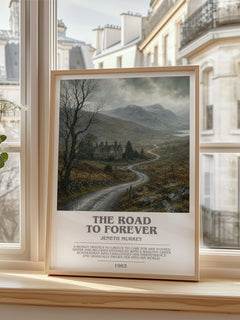 The road to forever bookish poster colour and style options – Jeneth Murrey book art