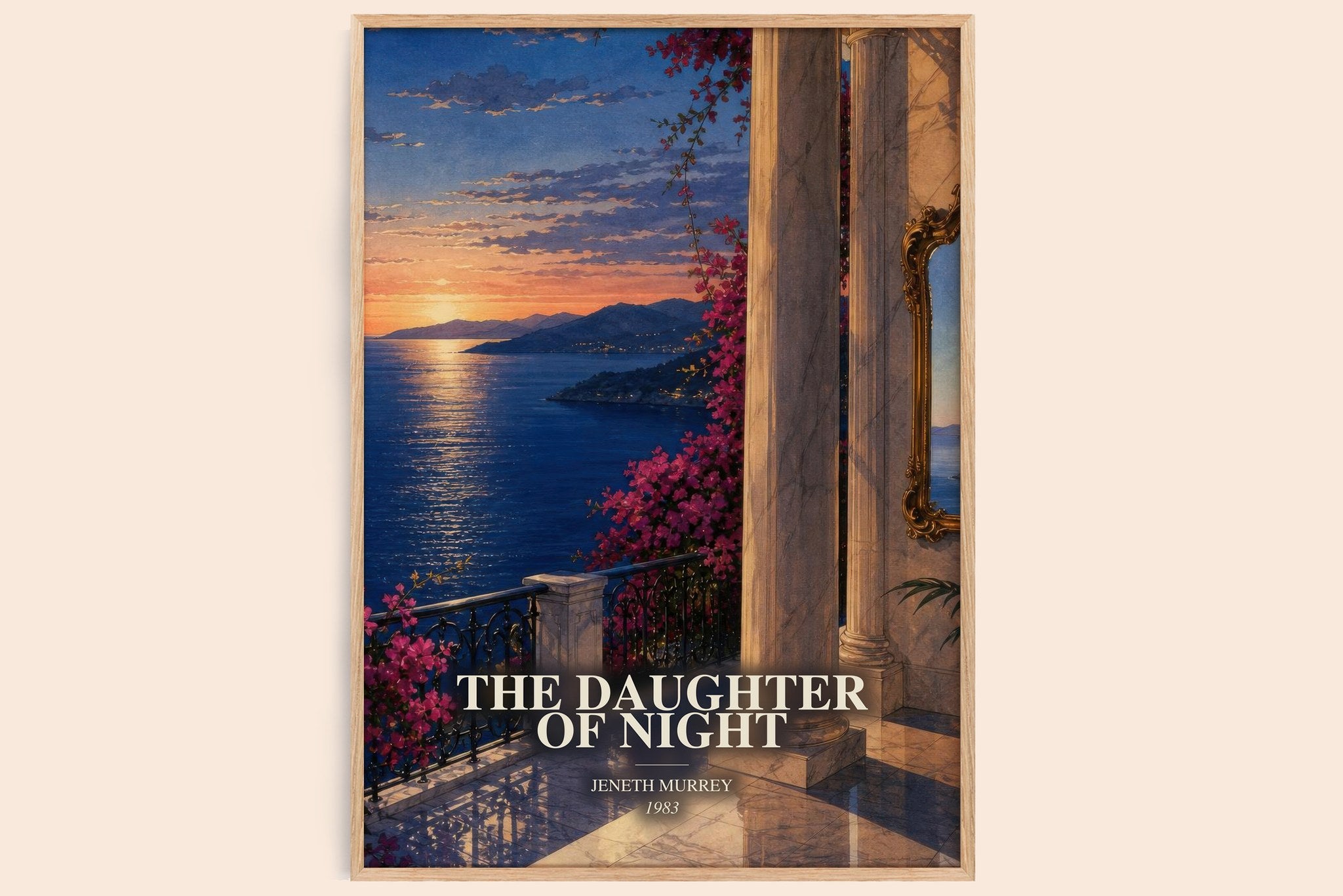 The daughter of night Book Watercolour Illustration by Jeneth Murrey
