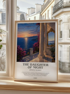 The daughter of night bookish poster colour and style options – Jeneth Murrey book art
