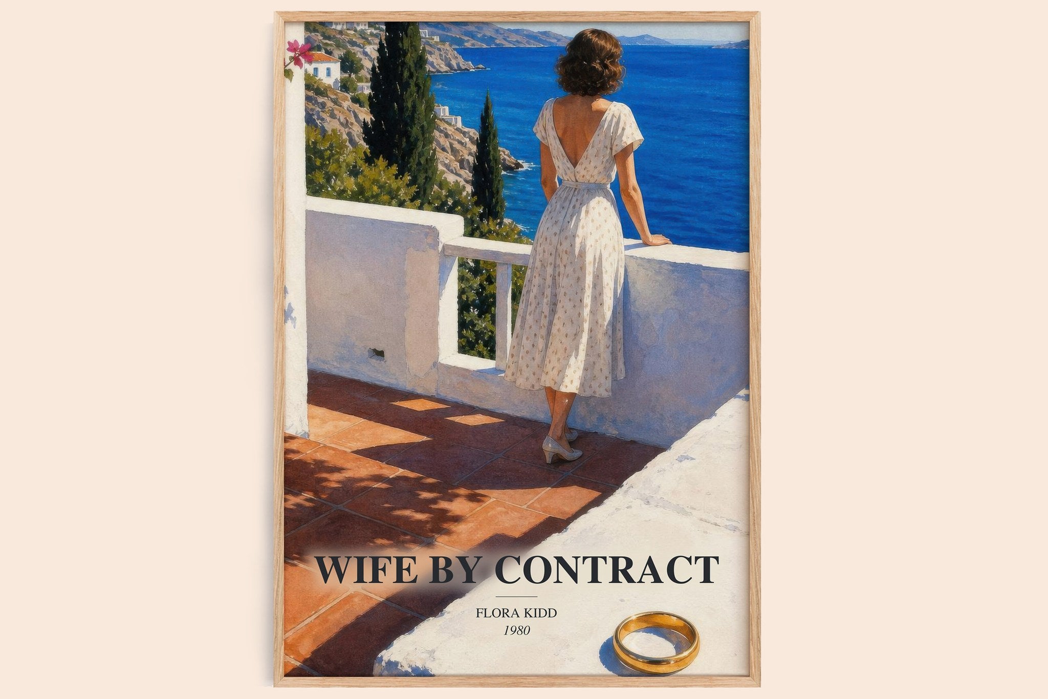 Wife by Contract Book Watercolour Illustration by Flora Kidd