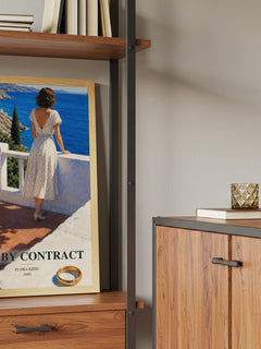 Wife by Contract book watercolour illustration paper finish options – matte satin gloss