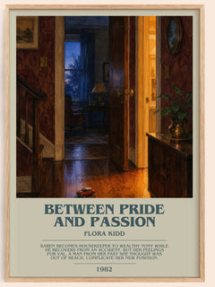 Between Pride and Passion Bookish Wall Art by Flora Kidd – image 1