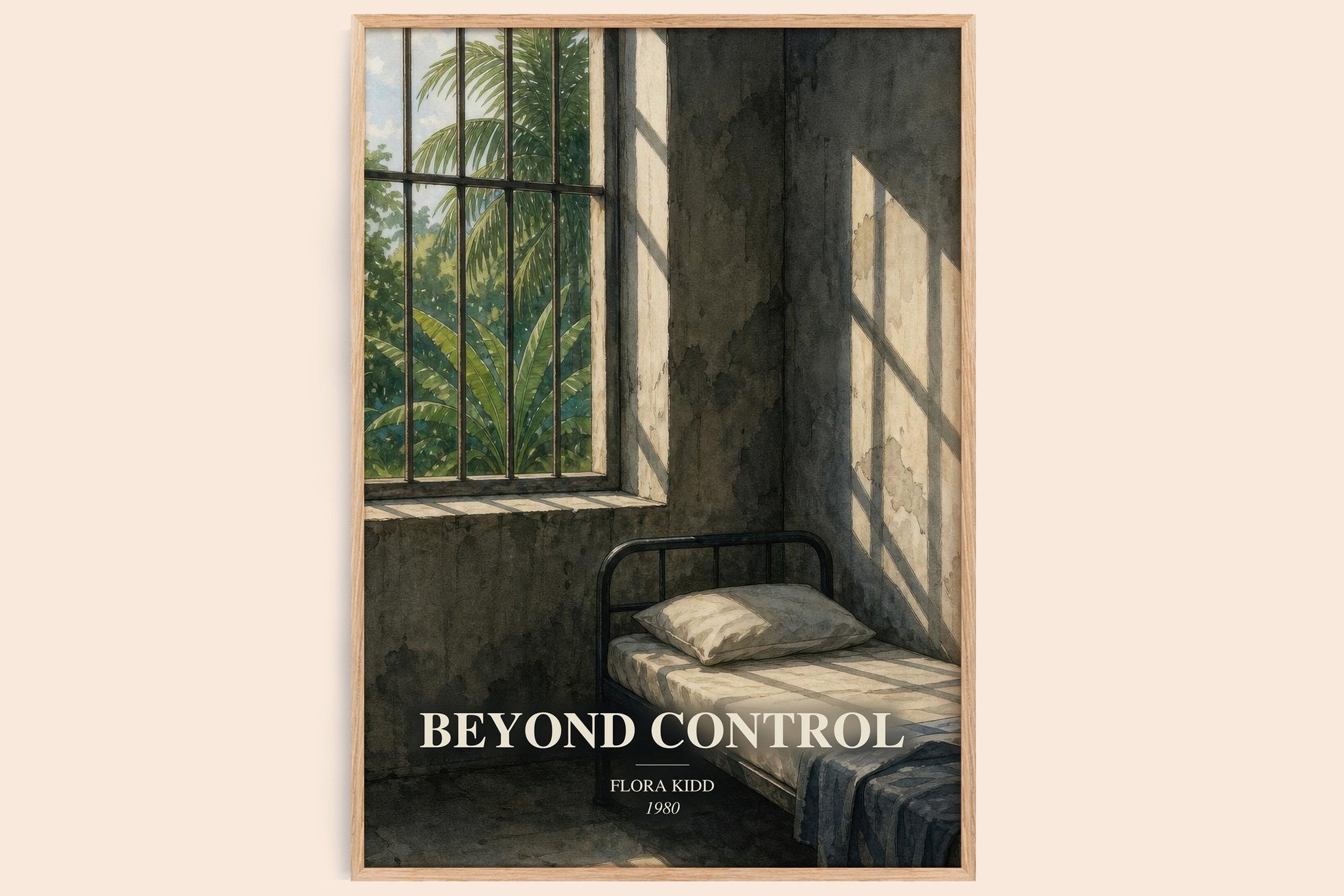 Beyond Control Book Watercolour Illustration by Flora Kidd