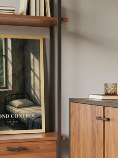Beyond Control book watercolour illustration paper finish options – matte satin gloss
