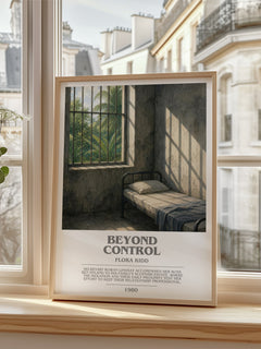 Beyond Control Bookish Wall Art by Flora Kidd – image 2