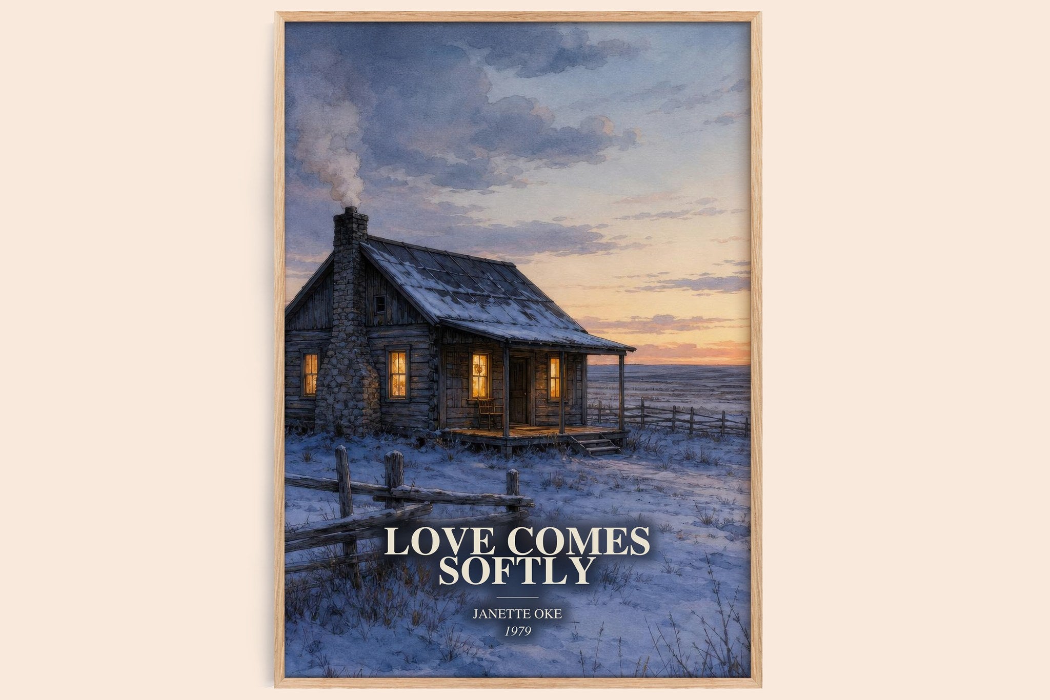 Love Comes Softly Book Watercolour Illustration by Janette Oke