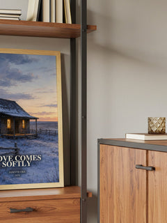 Love Comes Softly book watercolour illustration paper finish options – matte satin gloss