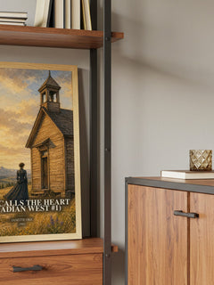 When Calls the Heart (Canadian West #1) book watercolour illustration paper finish options – matte satin gloss