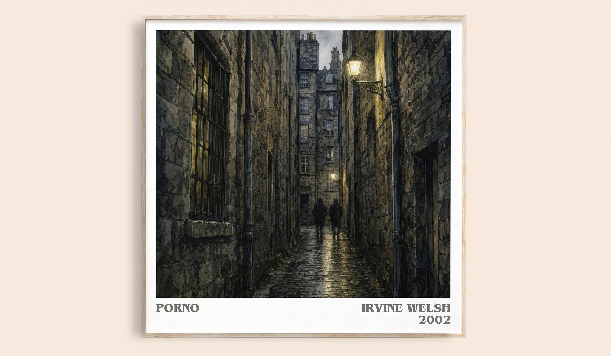 Porno Literary Art Print by Irvine Welsh