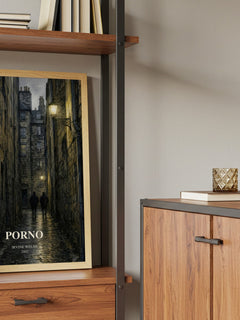 Porno book watercolour illustration paper finish options – matte satin gloss