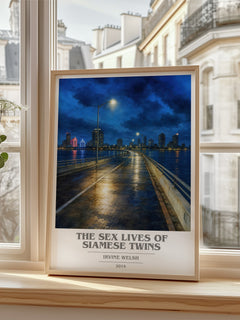 The Sex Lives Of Siamese Twins book cover poster colour and style options – Irvine Welsh book art