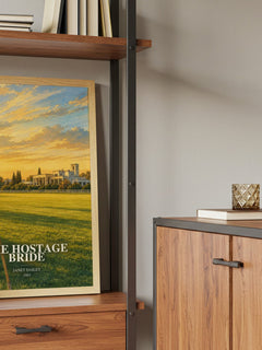 The Hostage Bride book watercolour illustration paper finish options – matte satin gloss