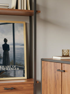 Beware of the Stranger book watercolour illustration paper finish options – matte satin gloss