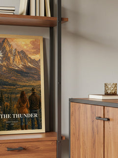 Ride the thunder book watercolour illustration paper finish options – matte satin gloss