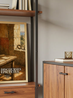 The discourses of Epictetus book watercolour illustration paper finish options – matte satin gloss