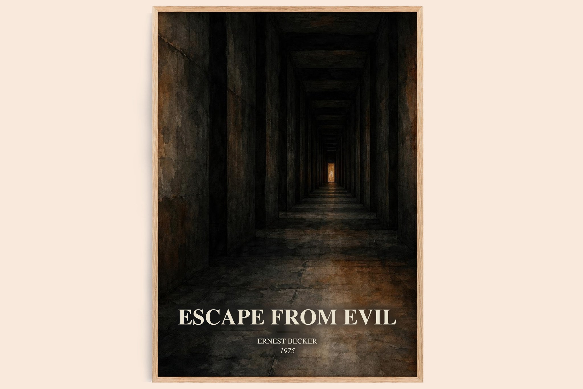 Escape from Evil Book Watercolour Illustration by Ernest Becker